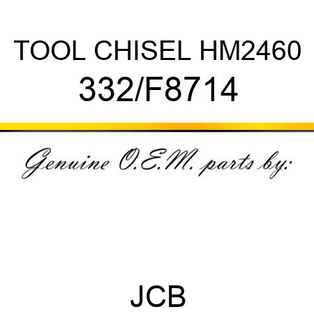 TOOL CHISEL HM2460 332/F8714