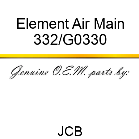 Element Air Main 332/G0330