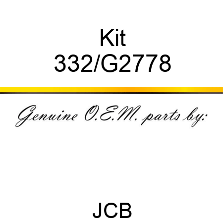 Kit 332/G2778