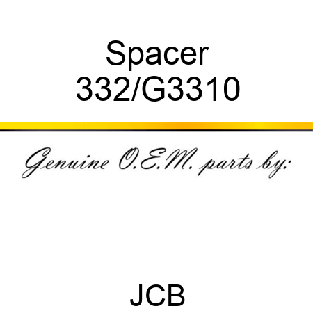 Spacer 332/G3310