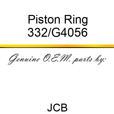 Piston Ring 332/G4056