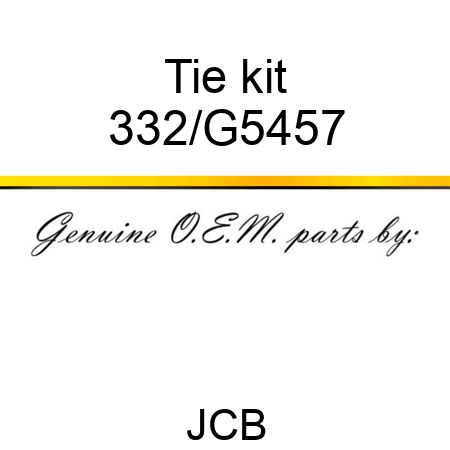 Tie kit 332/G5457