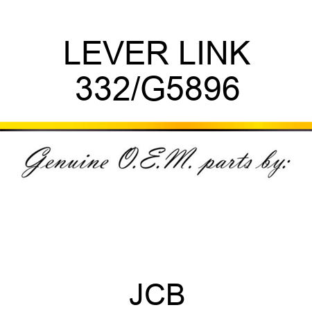 LEVER LINK 332/G5896