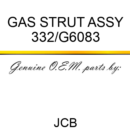 GAS STRUT ASSY 332/G6083