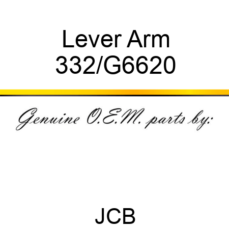 Lever Arm 332/G6620