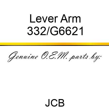 Lever Arm 332/G6621