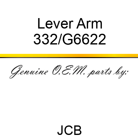 Lever Arm 332/G6622