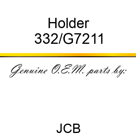 Holder 332/G7211