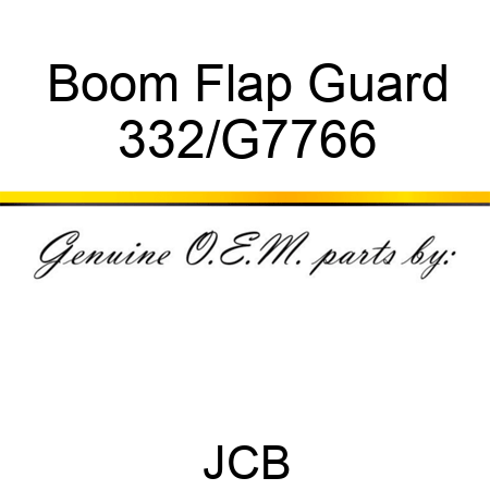 Boom Flap Guard 332/G7766