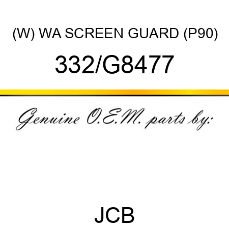 (W) WA SCREEN GUARD (P90) 332/G8477