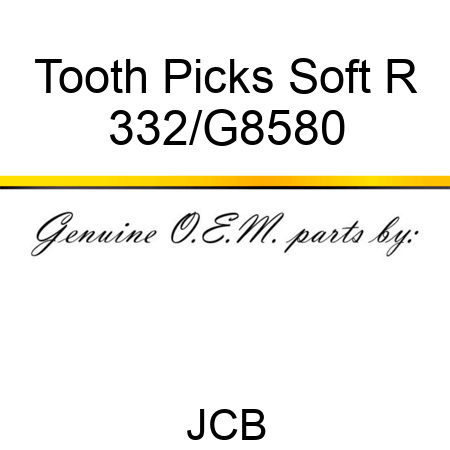 Tooth Picks Soft R 332/G8580