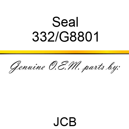 Seal 332/G8801