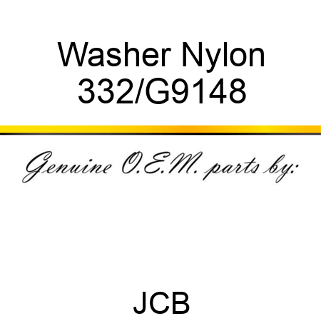 Washer Nylon 332/G9148