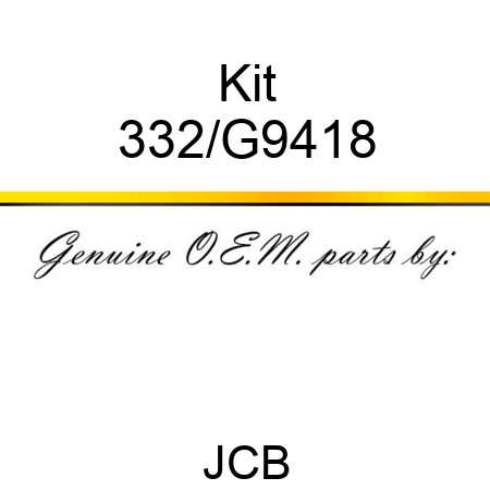 Kit 332/G9418