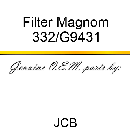 Filter Magnom 332/G9431