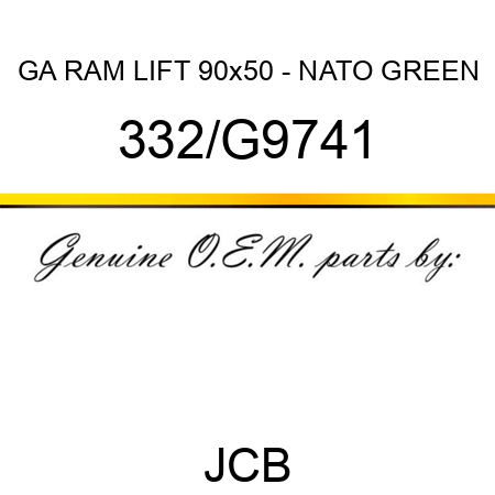 GA RAM LIFT 90x50 - NATO GREEN 332/G9741