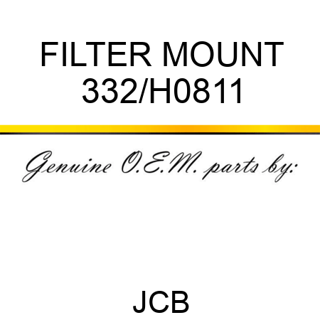 FILTER MOUNT 332/H0811