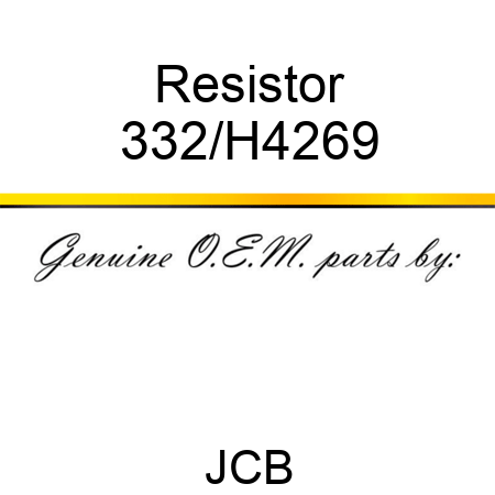 Resistor 332/H4269
