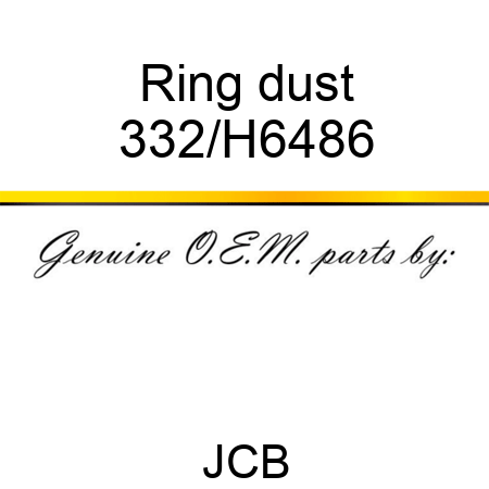 Ring dust 332/H6486
