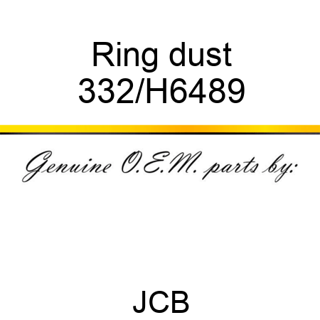Ring dust 332/H6489