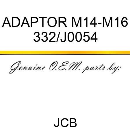 ADAPTOR M14-M16 332/J0054