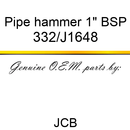 Pipe hammer 1