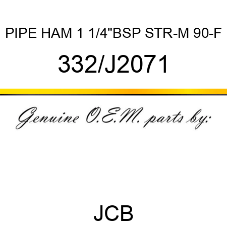 PIPE HAM 1 1/4