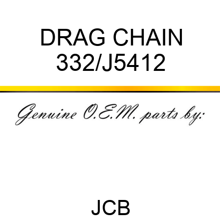 DRAG CHAIN 332/J5412