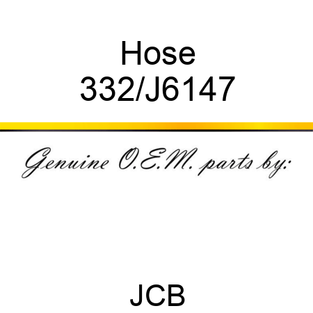 Hose 332/J6147