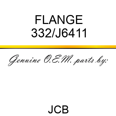 FLANGE 332/J6411