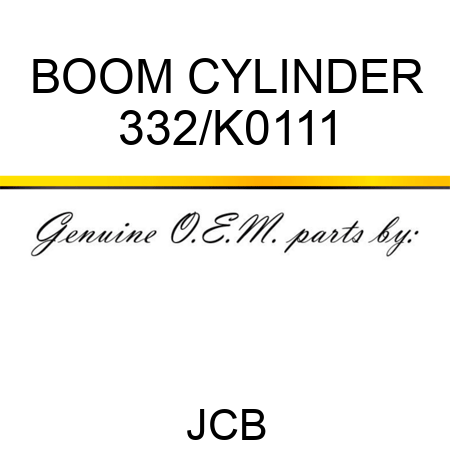 BOOM CYLINDER 332/K0111