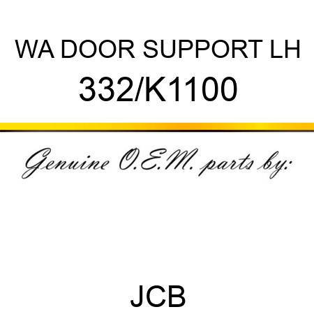 WA DOOR SUPPORT LH 332/K1100