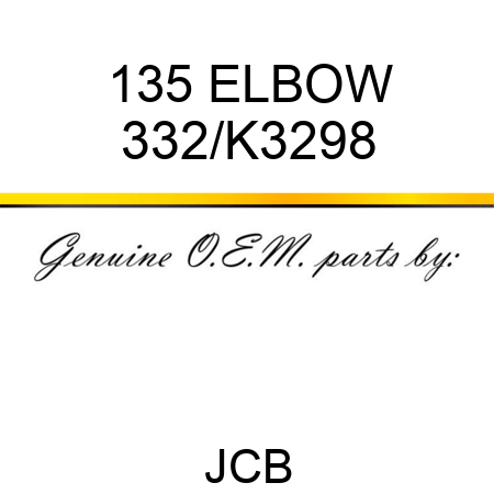135 ELBOW 332/K3298