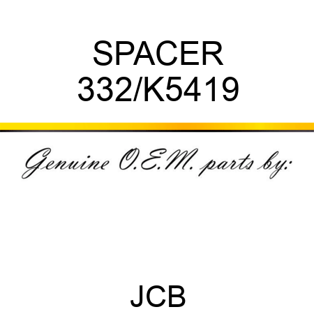 SPACER 332/K5419