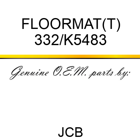 FLOORMAT(T) 332/K5483