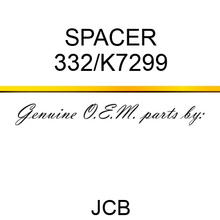 SPACER 332/K7299