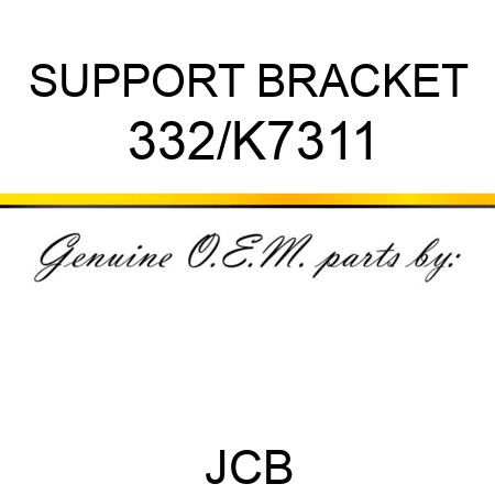 SUPPORT BRACKET 332/K7311