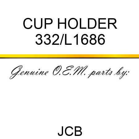 CUP HOLDER 332/L1686