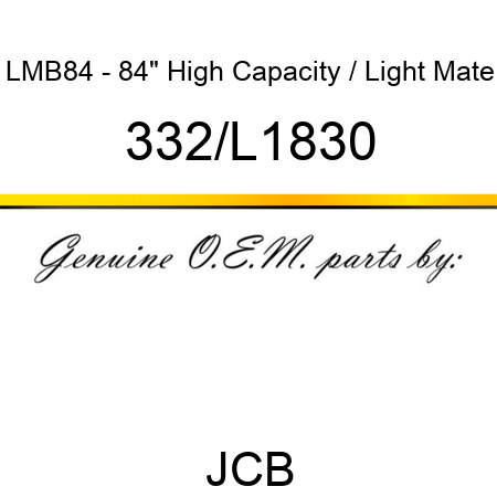 LMB84 - 84