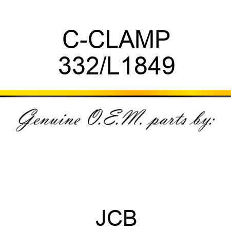 C-CLAMP 332/L1849