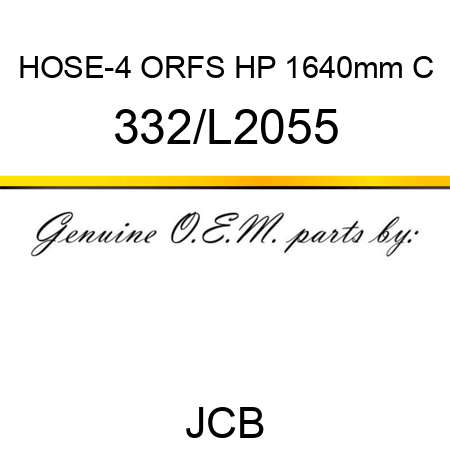 HOSE-4 ORFS HP 1640mm C 332/L2055
