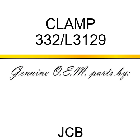CLAMP 332/L3129