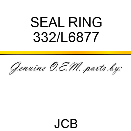 SEAL RING 332/L6877