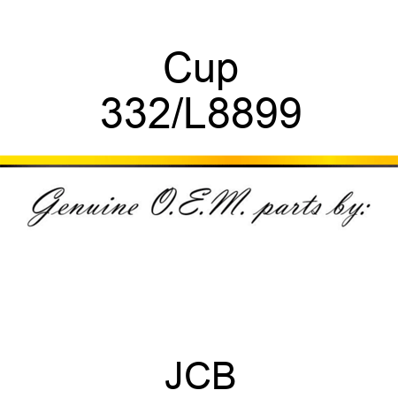 Cup 332/L8899