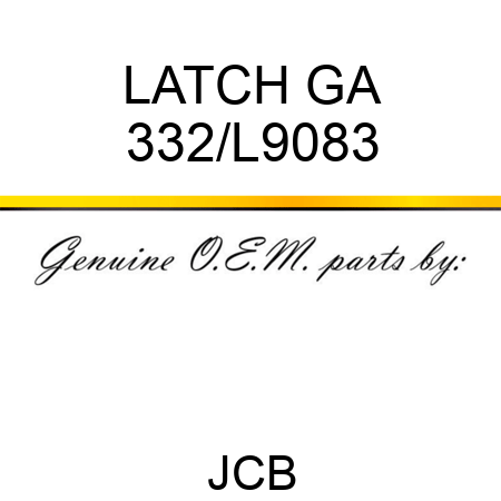 LATCH GA 332/L9083