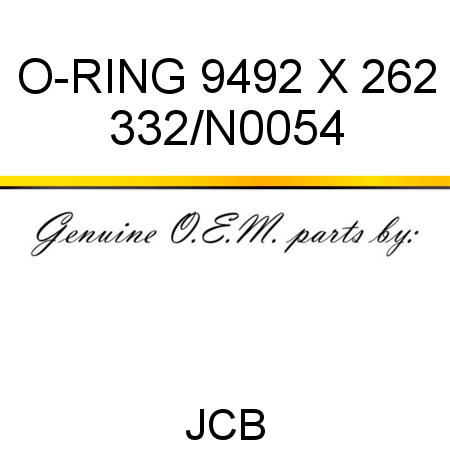 O-RING 94,92 X 2,62 332/N0054