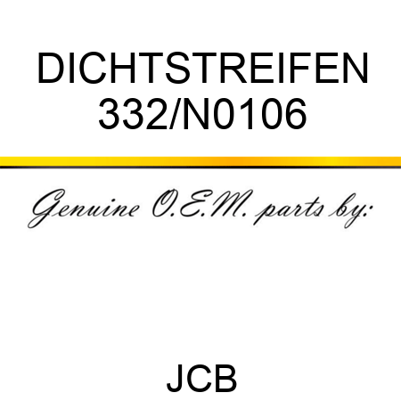 DICHTSTREIFEN 332/N0106