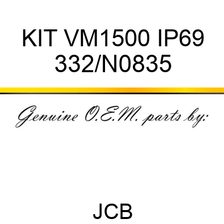 KIT VM1500 IP69 332/N0835