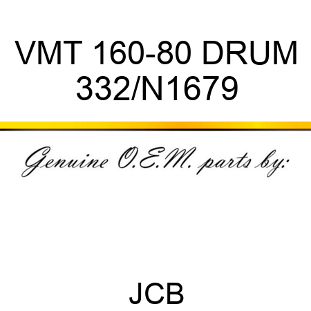 VMT 160-80 DRUM 332/N1679