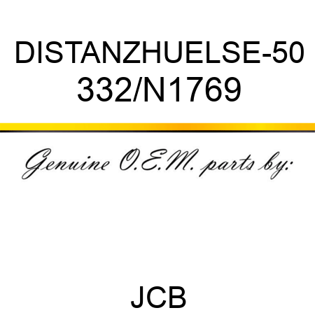 DISTANZHUELSE-50 332/N1769